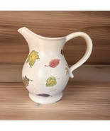 Stoneware Pitcher Kathy Sulewski Papel Giftware Autumn Breeze Speckled L... - $327.44 MXN
