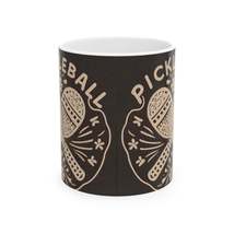 Pickleball Boho Bohemian - Sport Graphic Gift - Ceramic Mug 11oz - £9.02 GBP