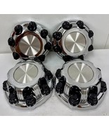 Set Of Four 8 Lug Chrome Center Caps For Chevy And GMC Trucks 16&quot; And 17... - $81.49 CAD