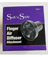SOFT &#39;N STYLE Salon Finger Air Diffuser Hair Blow Dryer Curl Attachment ... - $4.99