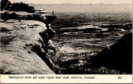 Colorado Inspiration Point Grand Valley Grand Junction PO 1950s Vintage Postcard - £7.34 GBP