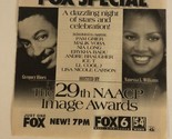 29th NAACP Image Awards Print Ad Vintage Gregory Hines Vanessa Williams ... - $5.93