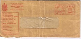 Canada Letter Cover Dept National Health &amp; Welfare Treasury Office Meter - $2.19