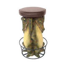 Crocodile Barstool Over Sized Statue - £698.07 GBP