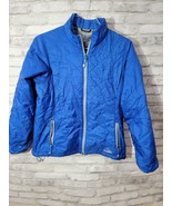 Columbia Medium Petite Royal Blue Lightweight Puffer Jacket Excellent clean - $761.39 MXN