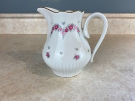 Vintage JLMenau Cabbage Roses Creamer , Made in GDR - $12.76