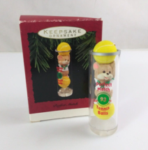 1993 Hallmark Keepsake Ornament Perfect Match Christmas Ornament - $111.32 MXN