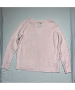 Abercrombie Pink Sexy Cross Back Sweater Women’s Small Cozy Knit Balletc... - £36.29 GBP