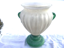 Ancient Style Roman Glass Vase Handmade 19th Century - $107.53