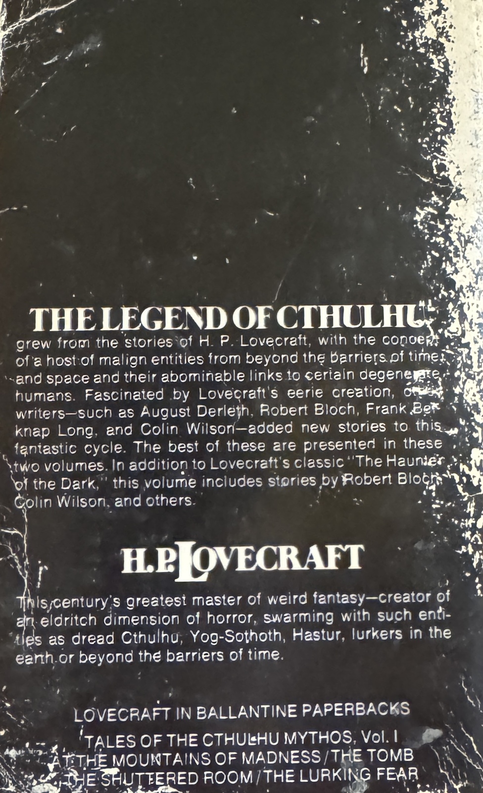 Tales of the Cthulhu Mythos, Volume 2 - H.P. Lovecraft (Paperback) Item image 2