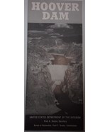 Vintage 1946 Hoover Dam Brochure Map Vintage US Department of the Interior - €5,10 EUR