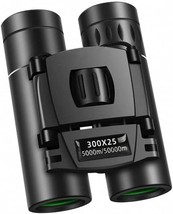 300X25 Hd Powerful Binoculars 5000M Long Range Folding Mini Telescope - $44.93