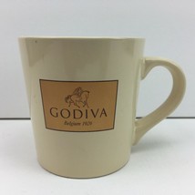 Godiva Coffee Tea Mug Cup Belgium 1926 Chocolate Gift Chocolatier 2013 - £23.91 GBP