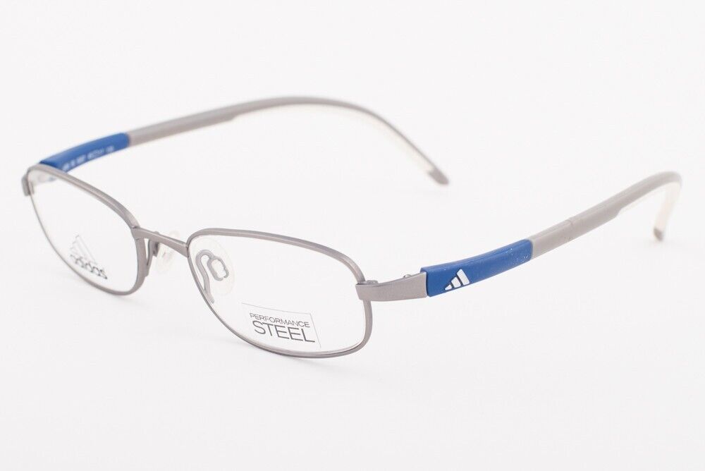 Adidas AD988 60 6067 LiteFit Silver Blue Eyeglasses AD 988 606067 45mm KIDS - $66.03