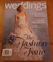 Martha Stewart Weddings # 58 The Fashion Issue; Celebrate in Style Fall 2011 NF - £12.86 GBP