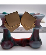 vintage trifari White Goldtone Stud earrings - €11,66 EUR