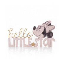 Disney Gifts Hello Little Star Word Plaque - Minnie Mouse - £35.51 GBP