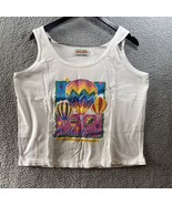 OKC Oklahoma Baloon Fest 1997 Tank Top Crop Top XL Made In USA VTG - £10.73 GBP