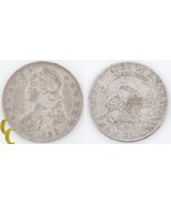1832 Mancheron Bust Half Dollar (Extra Fine, XF) Silver 50c $1/2 Ef KM-3... - €166,25 EUR