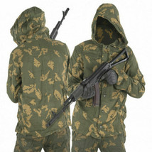 80s New MILITARY BDU Kzs Soviet Army Soldier Uniform Camo Suit Jacket Pants Sz 2 - £51.77 GBP