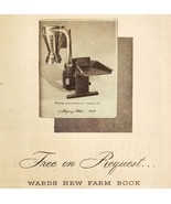 1947 Montgomery Ward Farm Equipment Book Advertisement Agriculture DWNN20 - $27.56 CAD
