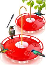 Elegant 16oz Hummingbird Feeders - Easy Clean with Ant Moat &amp; 5 Feeding ... - $32.62