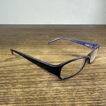 Adrienne Vittadini Eyeglasse FRAMES ONLY AV7024 639 49-15-130 Women Blac... - $216.98 MXN