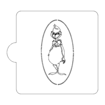 Grinch Standing Christmas Stencil for Cookies or Cakes USA Made LS681 - £3.13 GBP