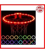 Remote Control LED Basketball Rim Lights with 16 Colors - Perfect Outdoo... - $660.61 MXN
