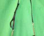 Michael Kors Mott Leather Black Crossbody Clutch Handbag with Gold Tone ... - £90.27 GBP