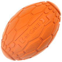 N-GAGE Squeaker Football Regular 5&quot; Orange - £30.42 GBP