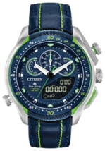 Citizen Men&#39;s Promaster SST World Time Chrono Analog Digital Watch JW0138-08L - £322.13 GBP