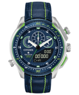 Citizen Men&#39;s Promaster SST World Time Chrono Analog Digital Watch JW013... - £328.39 GBP