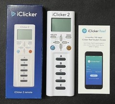 iClicker 2 Classroom Student Response System Remote Controller New /Unused - £19.52 GBP