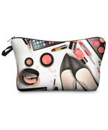 Graphic Cosmetic Bag | Black Shoes - $12.00