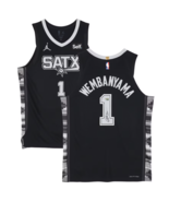 Victor Wembanyama Autographed Spurs Authentic Black Nike Jersey Fanatics - $1,469.00