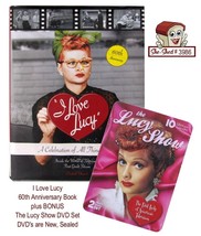 I Love Lucy 60th Anniversary Hardcover Book &amp; The Lucy Show DVD Set new, sealed - £29.06 GBP