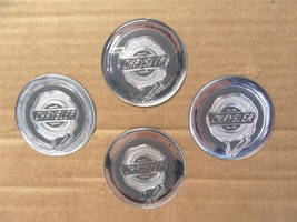 4 Pcs OEM For Chrysler Wheel Center Caps Stick on Medallions Silver 2-1/8&quot; - $24.74