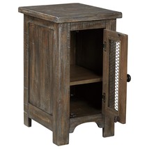 Signature Design by Ashley Danell Ridge Rustic Chair Side End Table with Double  - £191.61 GBP