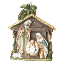 Joseph Studio The Holy Family Nativity Stable Christmas Ornament - $21.28