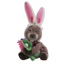 Disney Bean Filled Easter Gopher with Ears and Flowers Winnie the Pooh Plush - £9.72 GBP