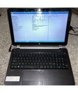 hp pavilion 15 laptop AMD A4 1.5GHz 4GB 750GB Windows 10 Home Needs Battery - $49.50