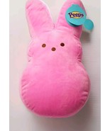 16&quot; PEEPS BRAND New Marshmallow Plush Bunny Easter Gift Pink Soft Fluffy... - $368.38 MXN