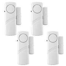 4 Pack Door Alarms For Home Security, Window Door Alarms, Window Alarm S... - £15.97 GBP