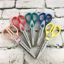 Kraft Edgers Scissors Paper Cutters Scrapbooking Lot Of 5 Bell Ripple Flash - £9.12 GBP