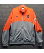 Nike Syracuse Orange Hyper Elite Dri-Fit Zip Up Long Sleeve Jacket Mens ... - £37.82 GBP