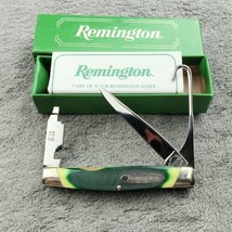 Vintage Remington #9506 Pocket Knife With Bird Hook And Choke Tool Green Unused - £85.95 GBP