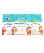 X3 Liquid IV Hydration Multiplier 42 Packets Sugar Free White Peach Exp ... - $58.00