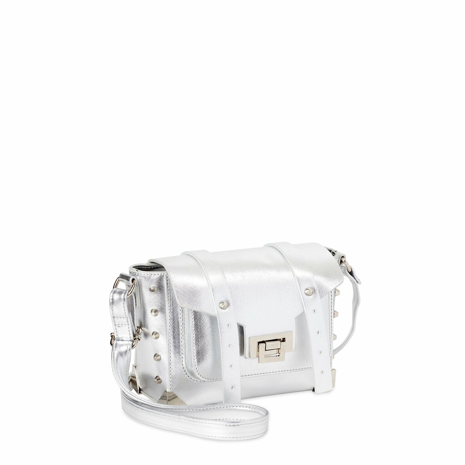 No Boundaries Faux Leather Contemporary Messenger (LOC B-R) Item image 3