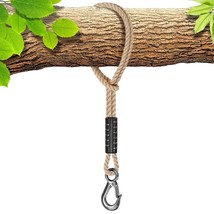 Tree Swing Rope, 19 Inch, Hammock Tree Swing Hanging Strap, Heavy Duty Hook, For - £20.74 GBP